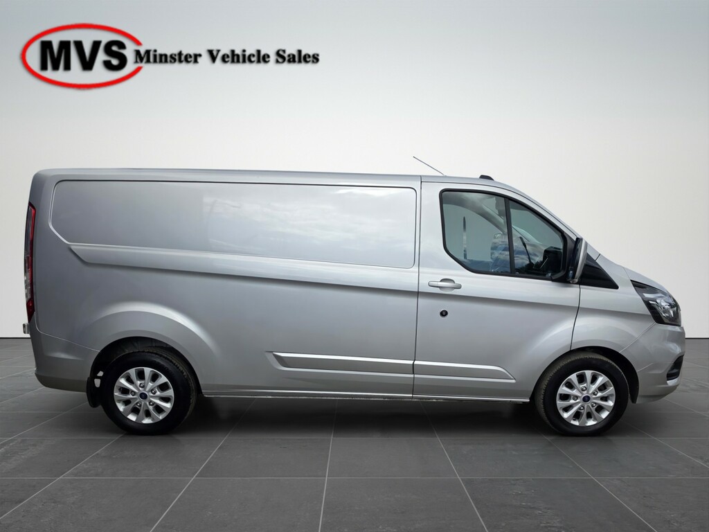 Ford Transit Custom Transit-custom-limited-van-320-l2-2.0l-ecoblue-130 BD23HWN Silver #3