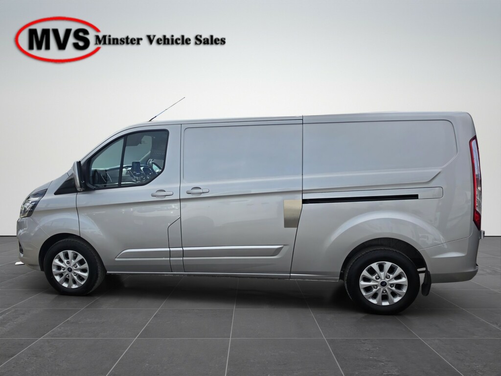 Ford Transit Custom Transit-custom-limited-van-320-l2-2.0l-ecoblue-130 BD23HWN Silver #4
