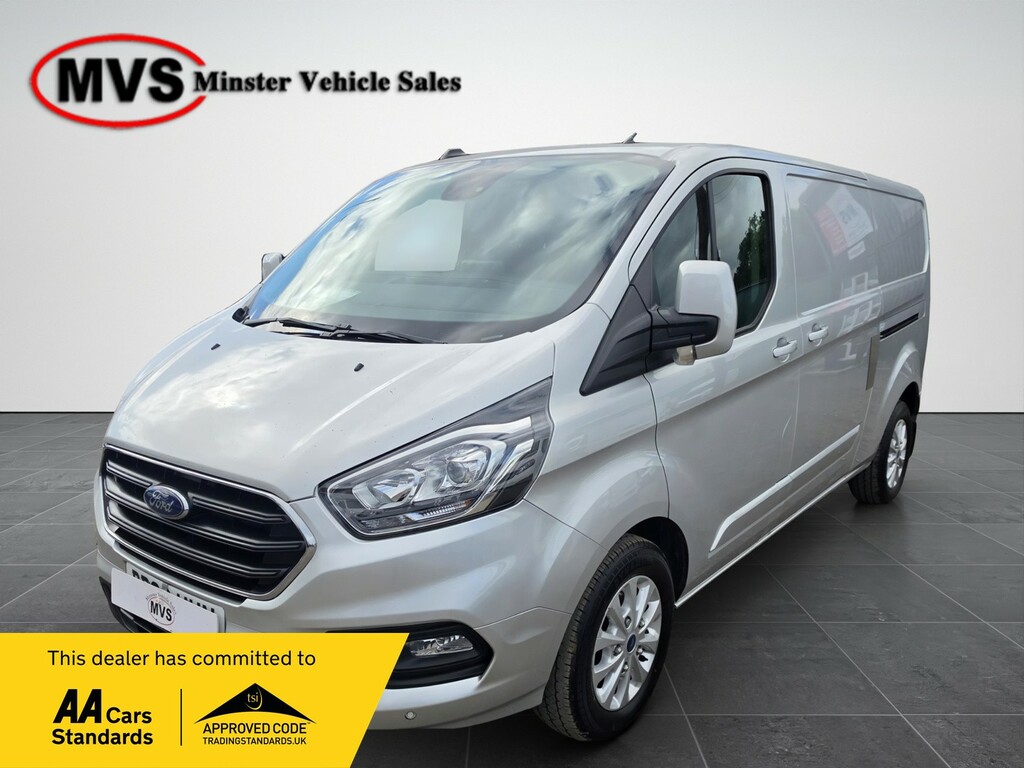 Ford Transit Custom Transit-custom-limited-van-320-l2-2.0l-ecoblue-130 BD23HWN Silver
