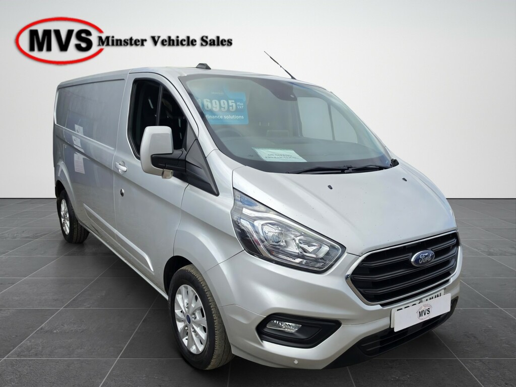 Ford Transit Custom Transit-custom-limited-van-320-l2-2.0l-ecoblue-130 BD23HWN Silver #2