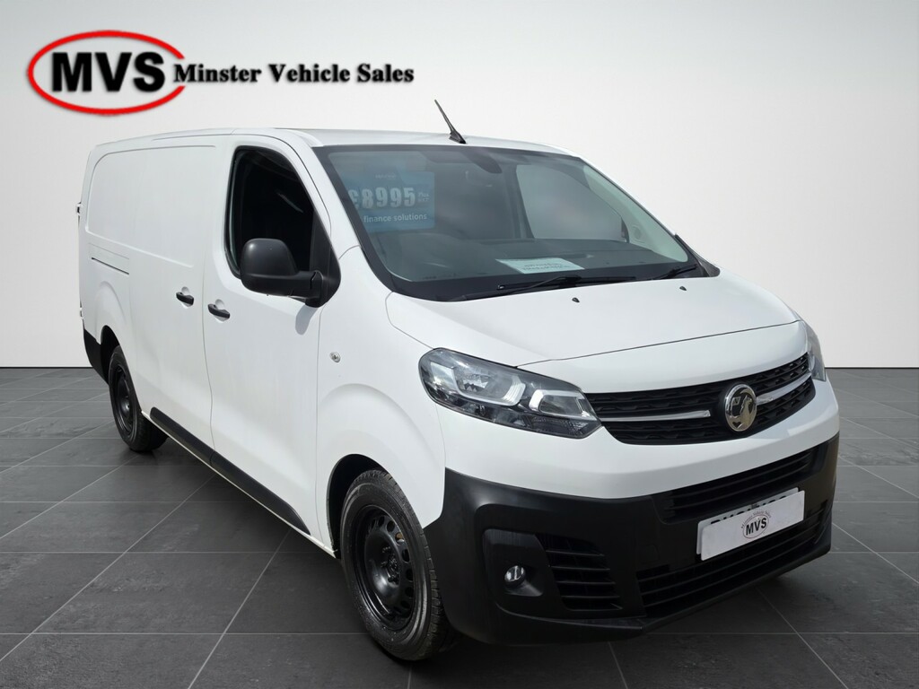 Vauxhall Vivaro 1.5 Turbo D White #2