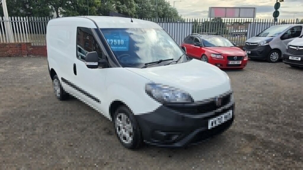 Fiat Doblo 1.3 Doblo Cargo White #2