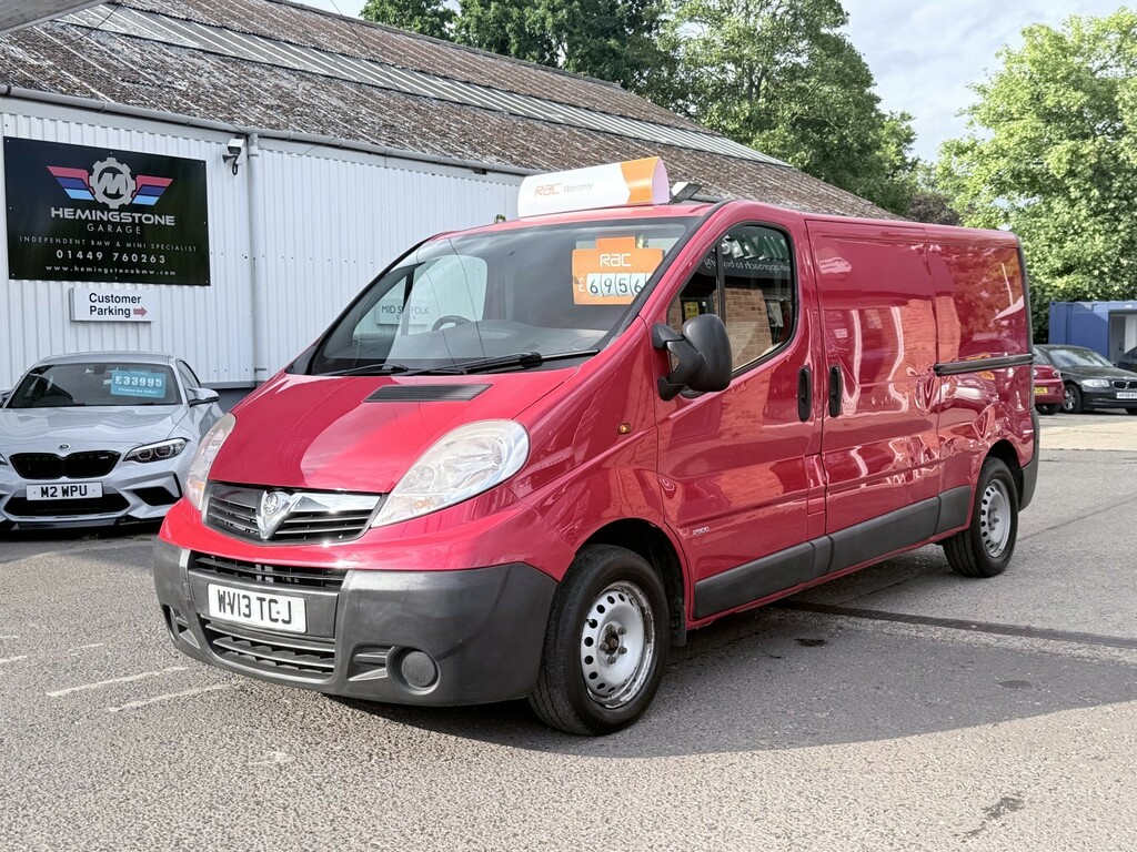 Vauxhall Vivaro Panel Van 2.0 2900 Cdti Ecoflex 201313 WV13TCJ Red #6