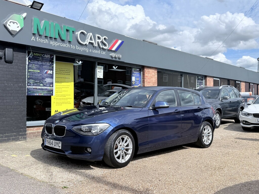 BMW 1 Series Hatchback 1.6 116D Efficientdynamics 5-Door 2014 Blue