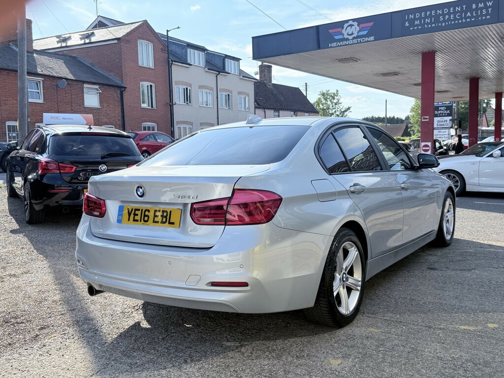 BMW 3 Series 2.0 318D Se Saloon Silver #6