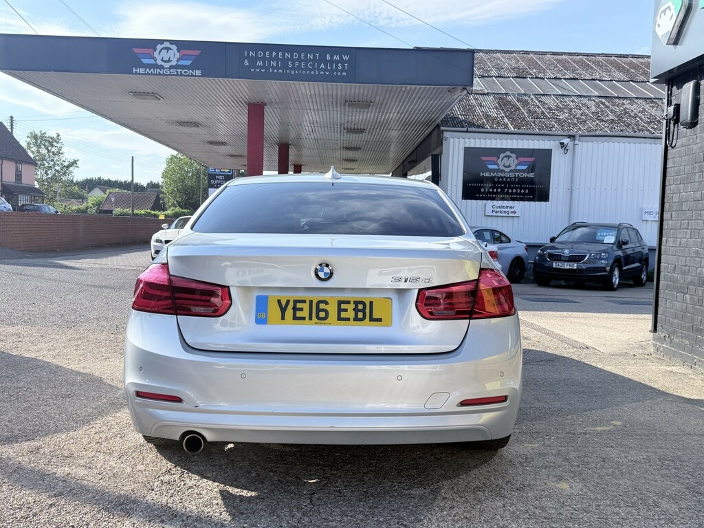 BMW 3 Series 2.0 318D Se Saloon Silver #5