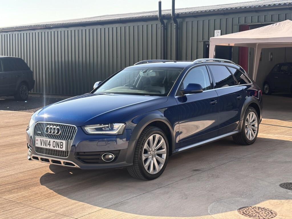 Audi A4 Allroad Estate 3.0 Tdi V6 2014 Blue #5