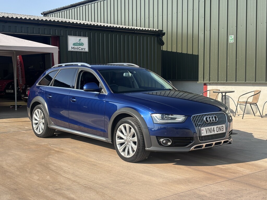 Audi A4 Allroad Estate 3.0 Tdi V6 2014 Blue #3
