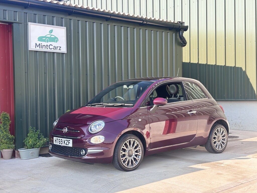 Fiat 500 Hatchback 1.2 1.2 69Hp Star 2020 Red