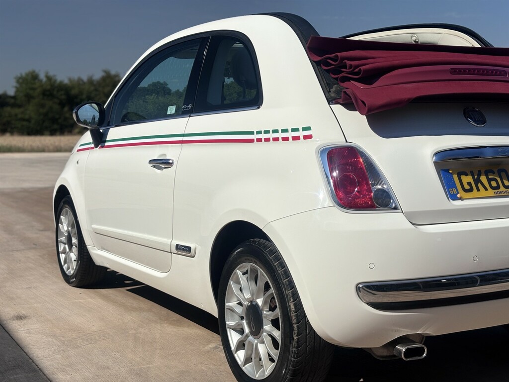 Fiat 500C 1.2 Lounge Convertible Euro 5 6 Grey #13