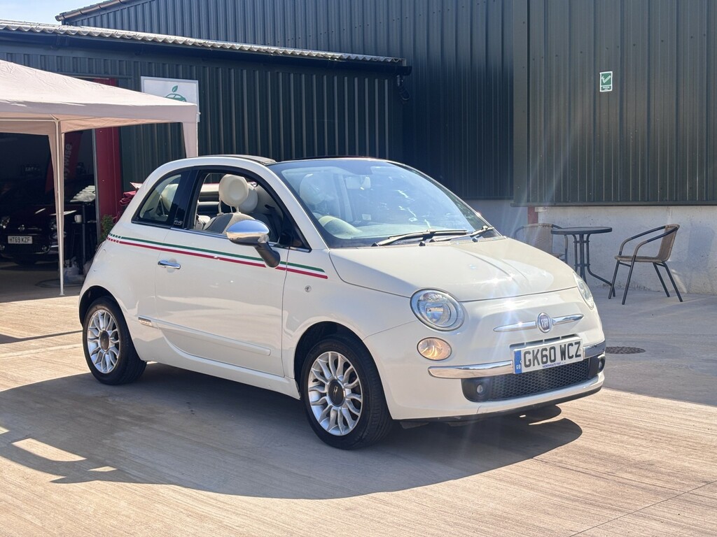 Fiat 500C 1.2 Lounge White #3