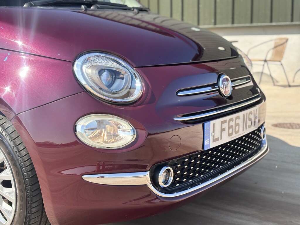 Fiat 500 0.9 Twinair Lounge Hatchback Eur Red #19