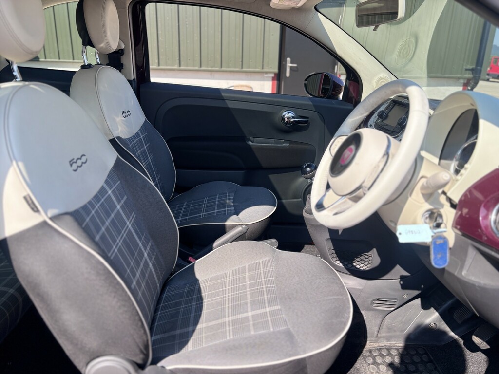 Fiat 500 0.9 Twinair Lounge Hatchback Eur Red #23