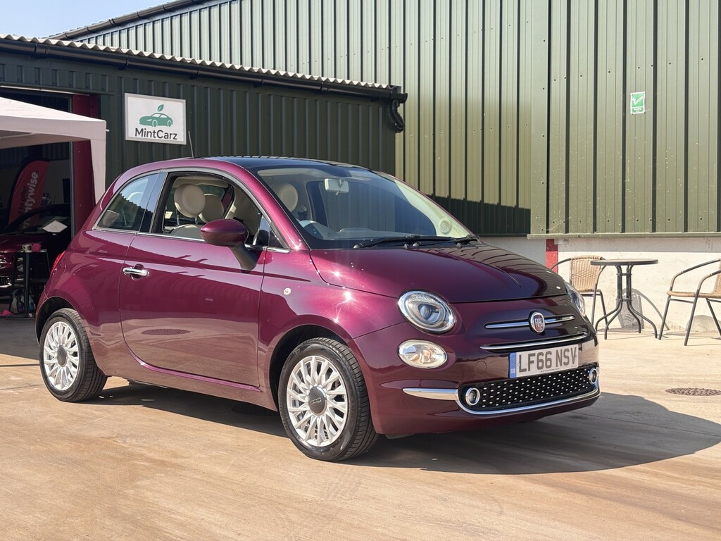 Fiat 500 0.9 Twinair Lounge Hatchback Eur Red #50