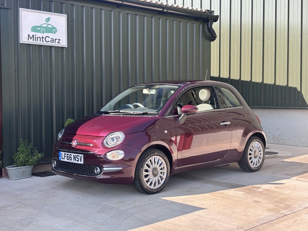 Fiat 500 1.2 500 My17 1.2 69Hp Lounge Red