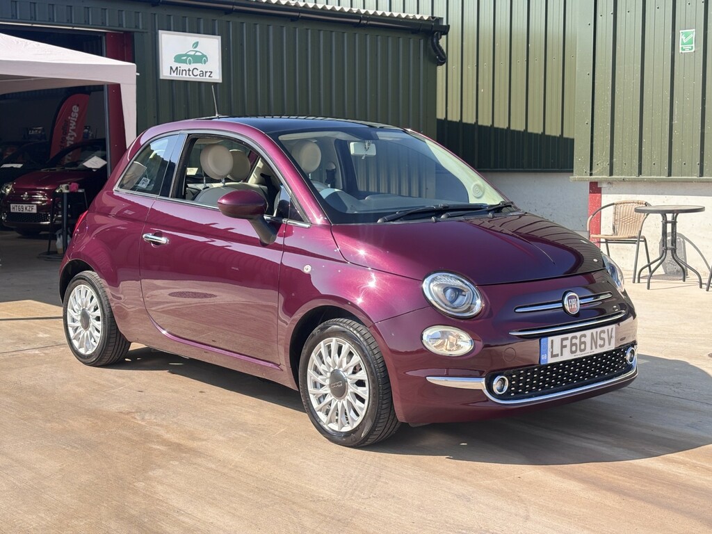 Fiat 500 1.2 500 My17 1.2 69Hp Lounge Red #3