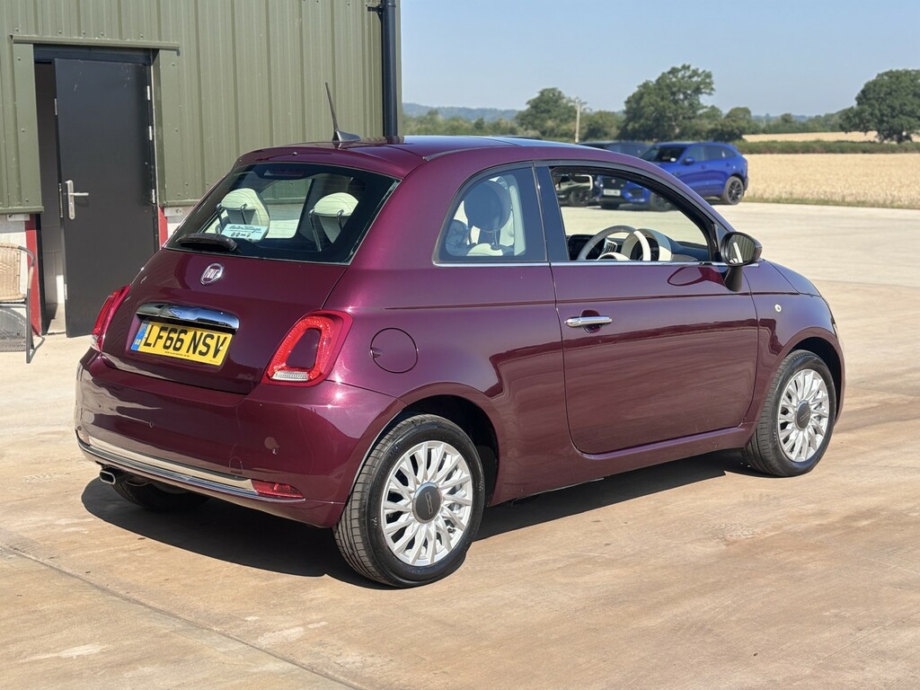 Fiat 500 0.9 Twinair Lounge Hatchback Eur Red #8