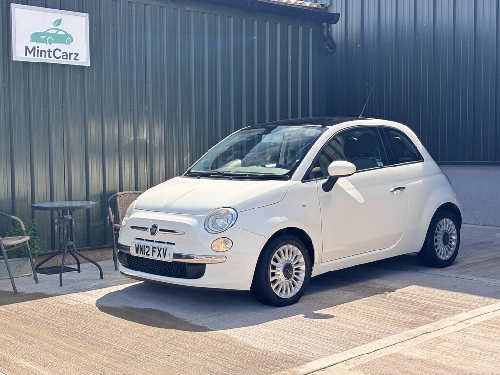 Fiat 500 1.2 500 1.2 Lounge Start Stop White