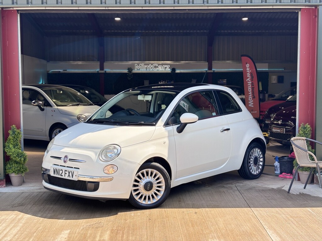 Fiat 500 1.2 500 1.2 Lounge Start Stop White #2