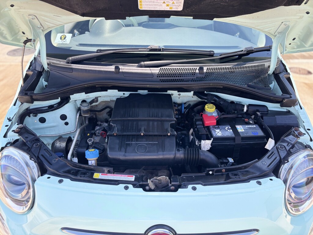 Fiat 500 Hatchback Blue #49