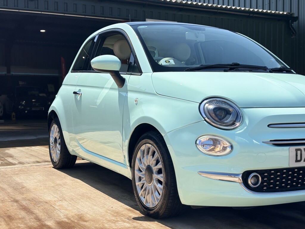 Fiat 500 Hatchback Blue #18