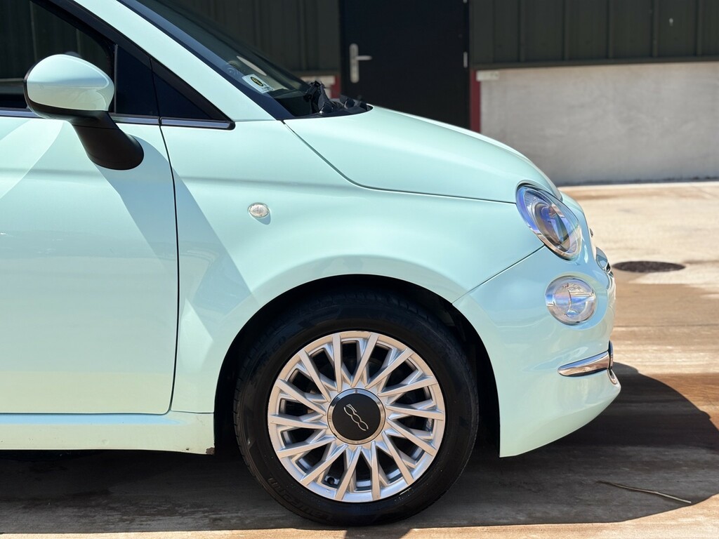 Fiat 500 Hatchback Blue #12