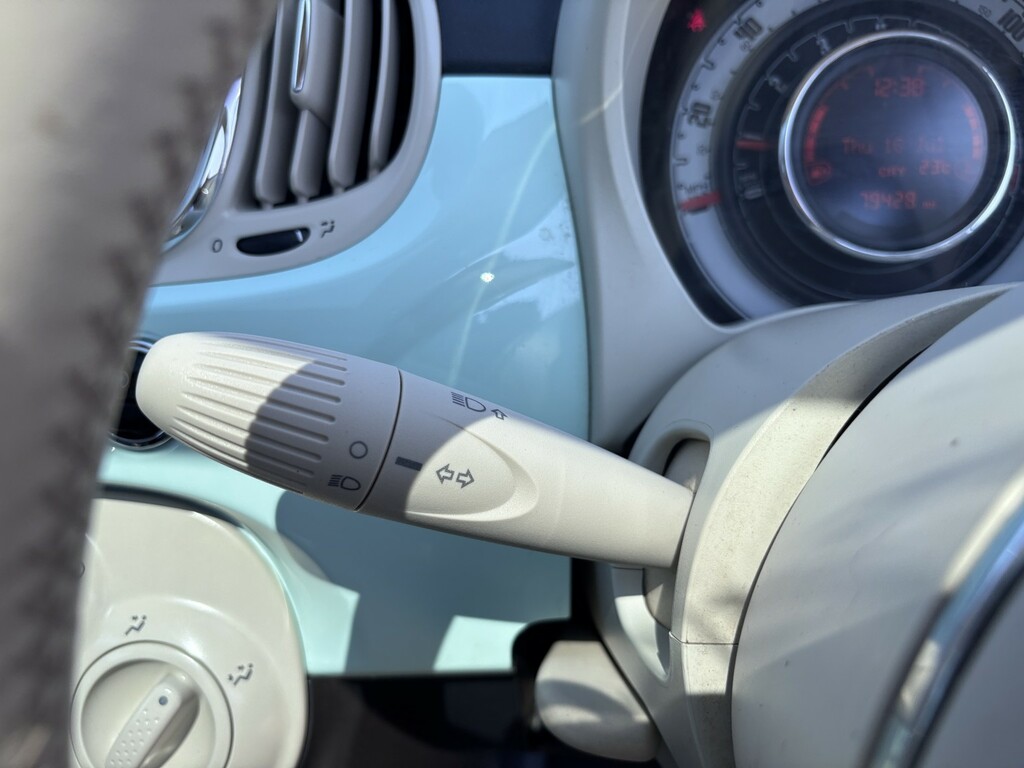 Fiat 500 Hatchback Blue #31