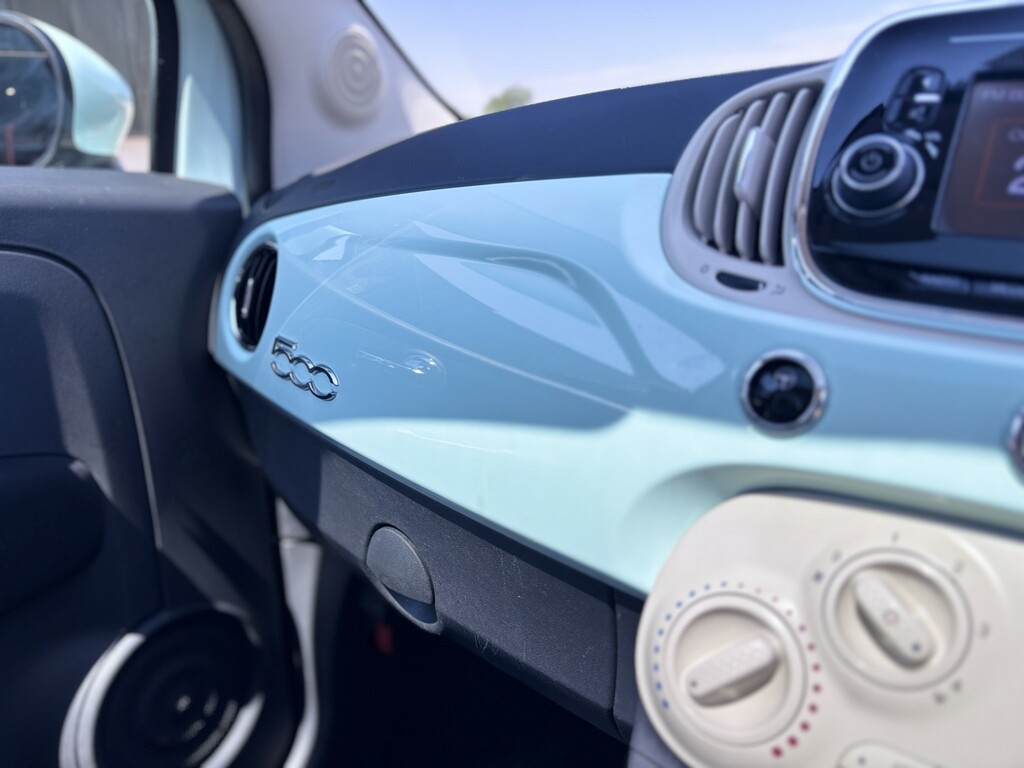 Fiat 500 Hatchback Blue #42
