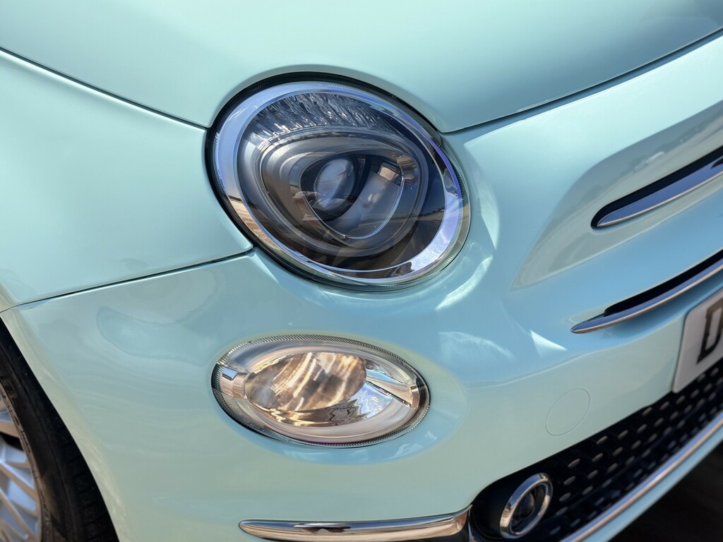Fiat 500 Hatchback Blue #16