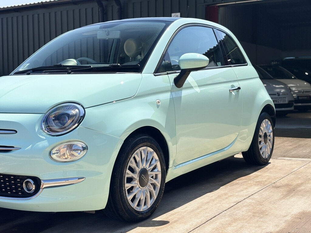 Fiat 500 Hatchback Blue #19