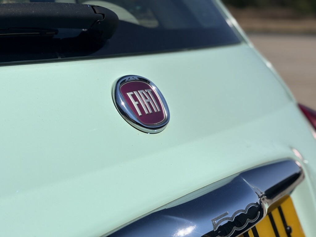 Fiat 500 Hatchback Blue #15