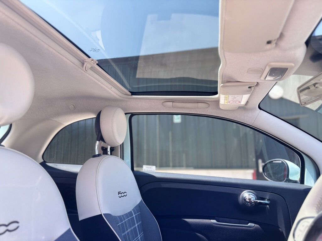 Fiat 500 Hatchback Blue #26