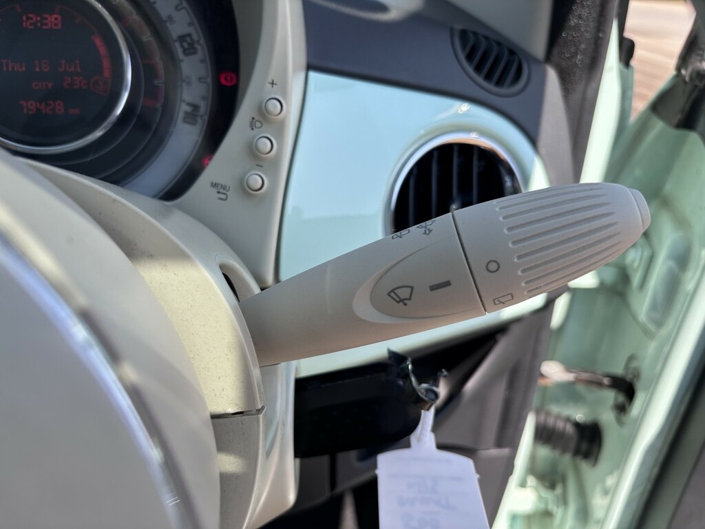 Fiat 500 Hatchback Blue #32