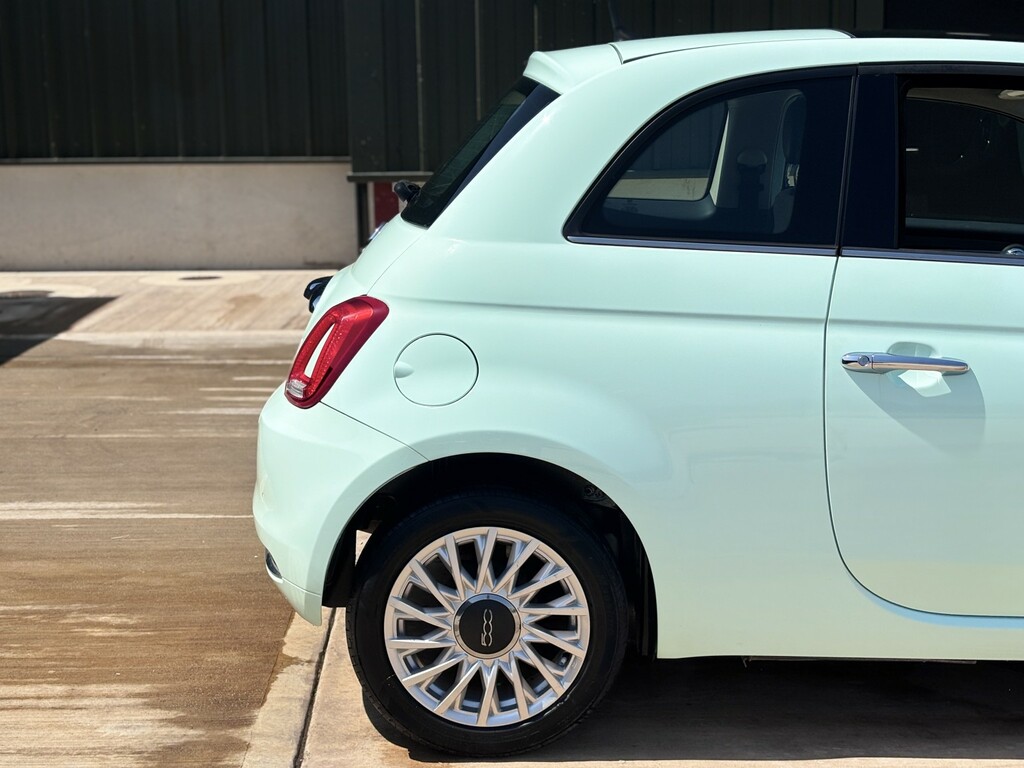 Fiat 500 Hatchback Blue #11