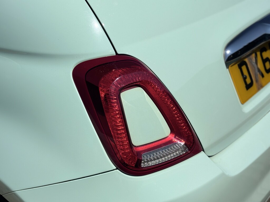 Fiat 500 Hatchback Blue #14