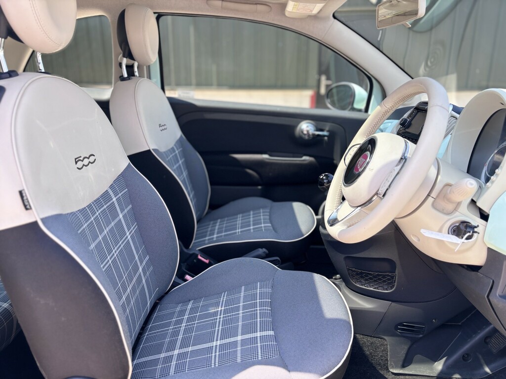 Fiat 500 Hatchback Blue #24