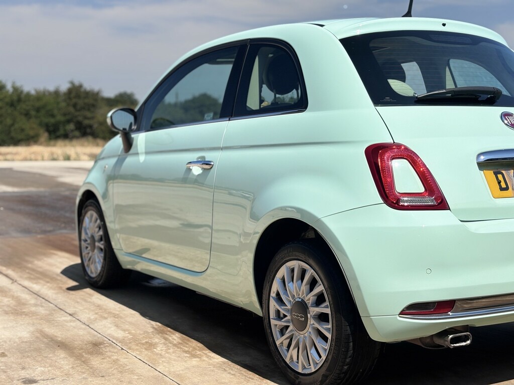 Fiat 500 Hatchback Blue #21