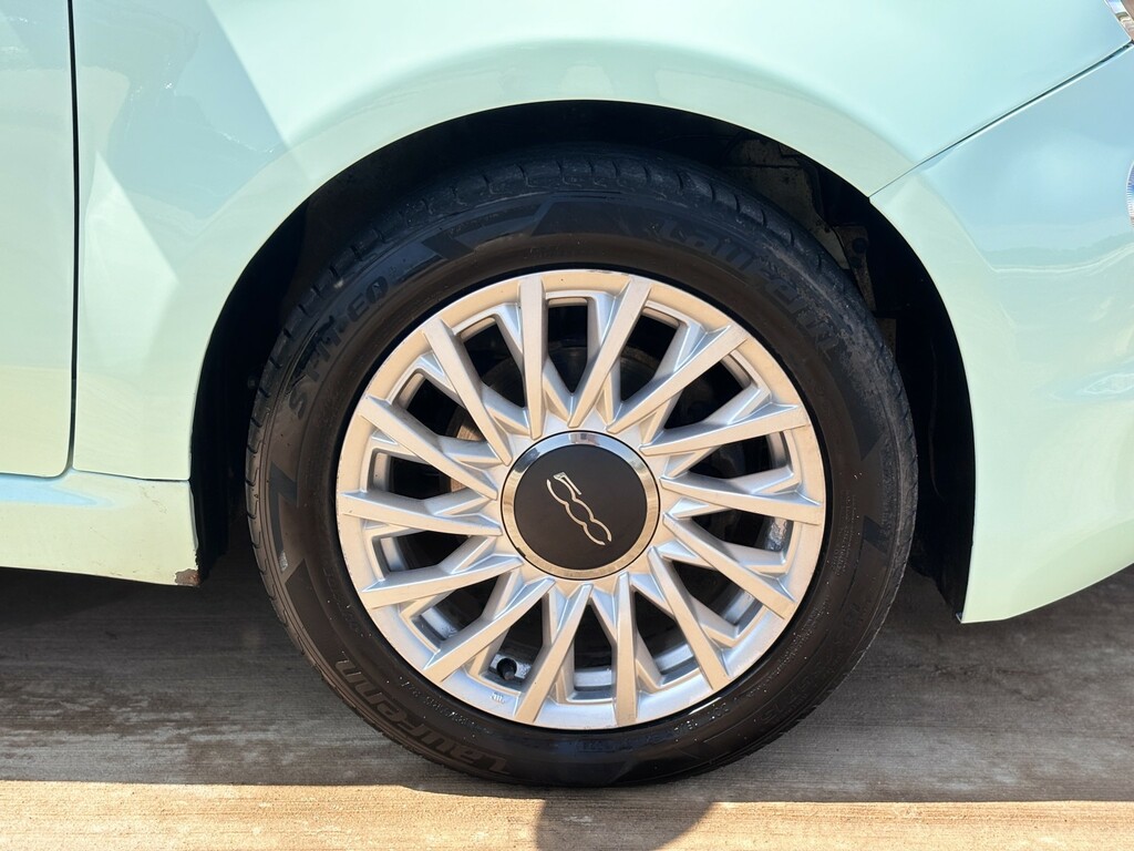 Fiat 500 Hatchback Blue #13