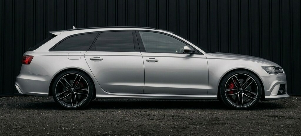 Audi RS6 4.0T Fsi Quattro Rs 6 Tip Silver #4