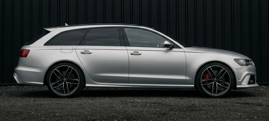 Audi RS6 4.0T Fsi Quattro Rs 6 Tip Silver #4