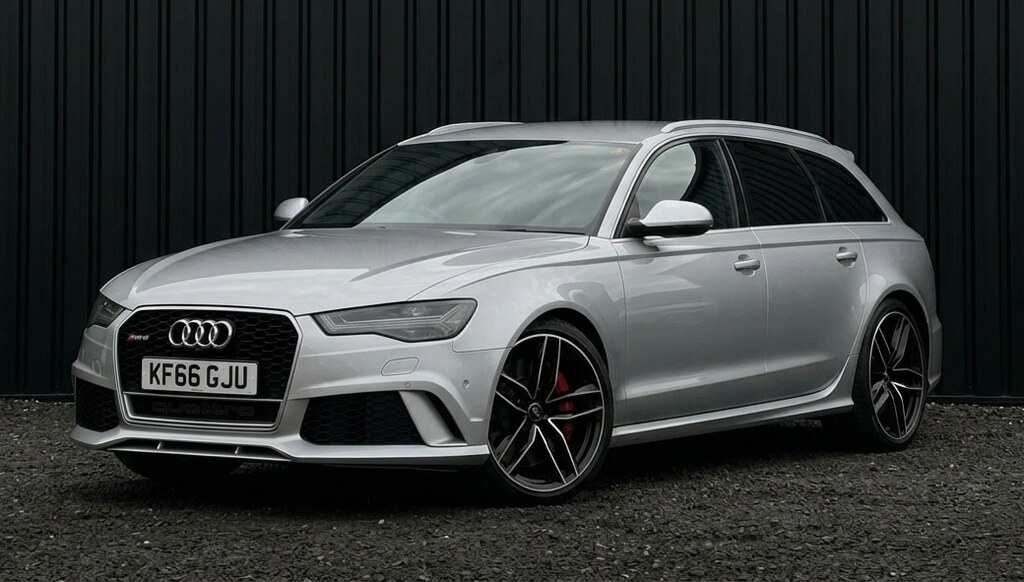 Audi RS6 4.0T Fsi Quattro Rs 6 Tip Silver #2