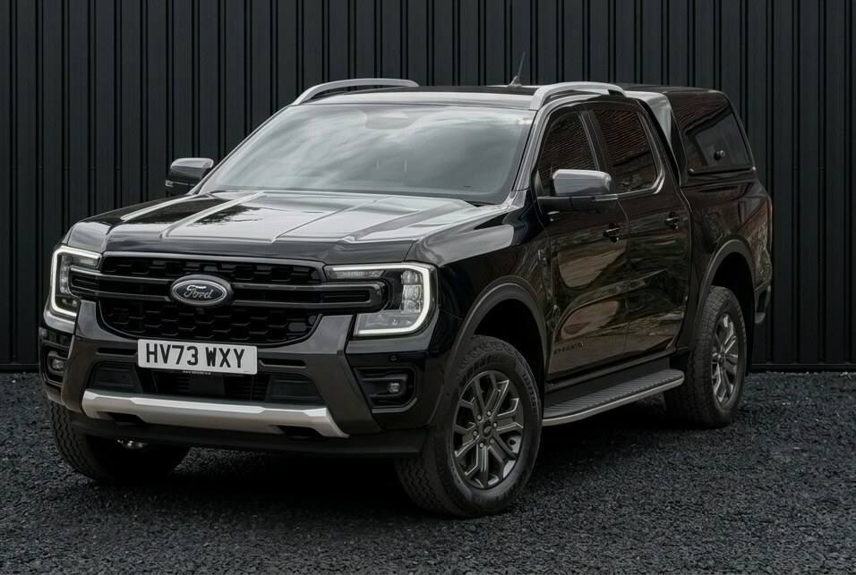 Ford Ranger Pick Up Double Cab Wildtrak 2.0 Ecoblue 205 HV73WXY Black #2