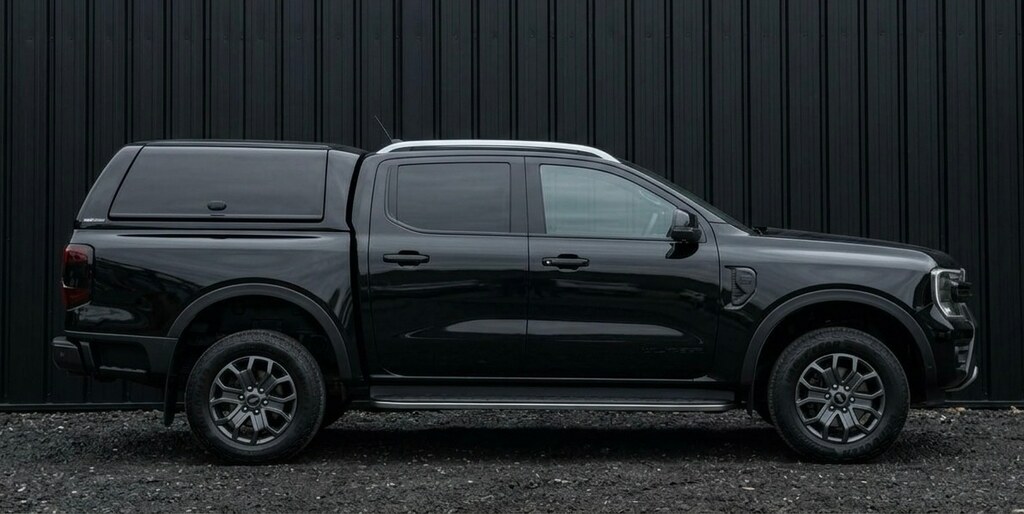 Ford Ranger Pick Up Double Cab Wildtrak 2.0 Ecoblue 205 HV73WXY Black #4