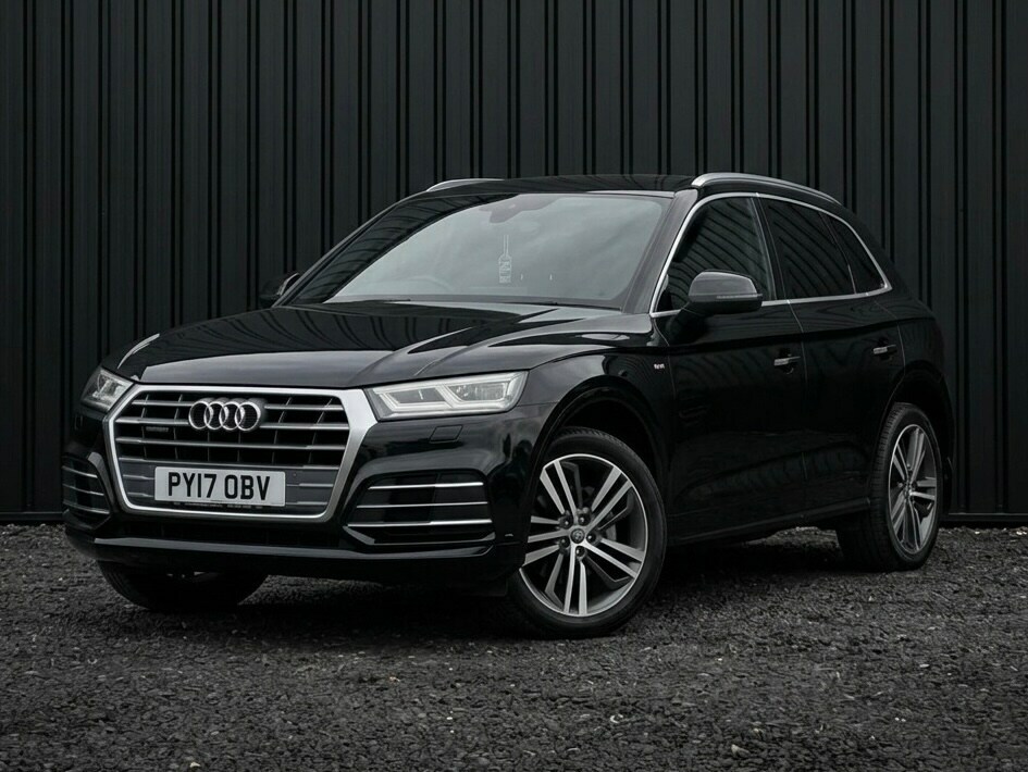 Audi Q5 2.0 Tdi Quattro S Line S Tronic Black #2