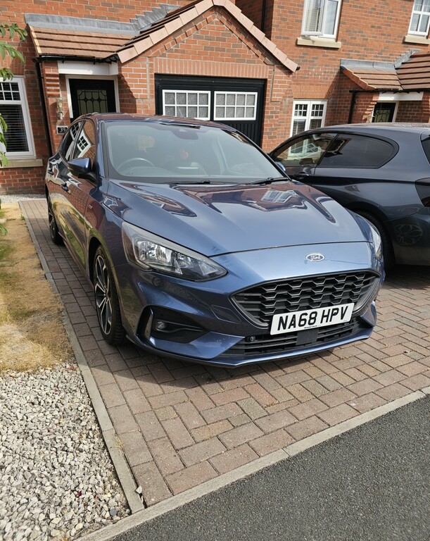 Ford Focus Hatchback 1.5 Ecoblue St-line X 2018 Blue