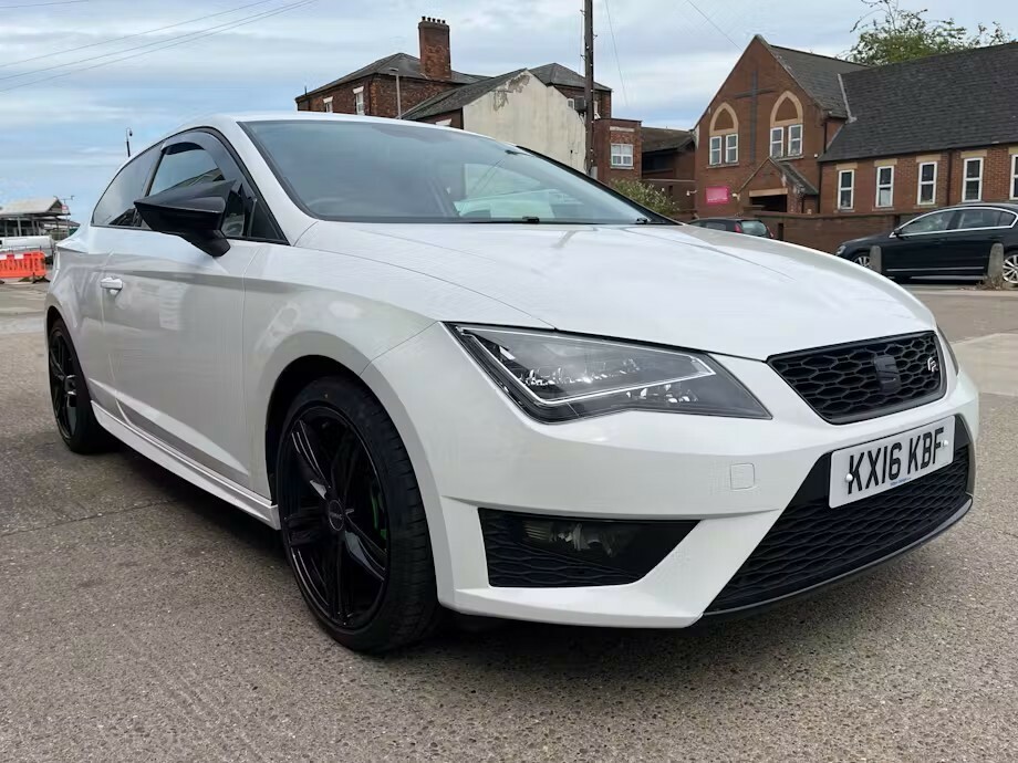 Seat Leon Hatchback 1.4 Ecotsi Fr Titanium 2016 White