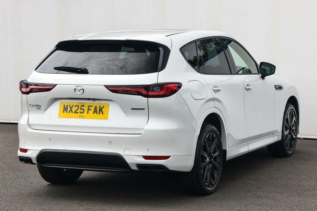 Mazda CX-60 2.5 Phev Homura MX25FAK White #6