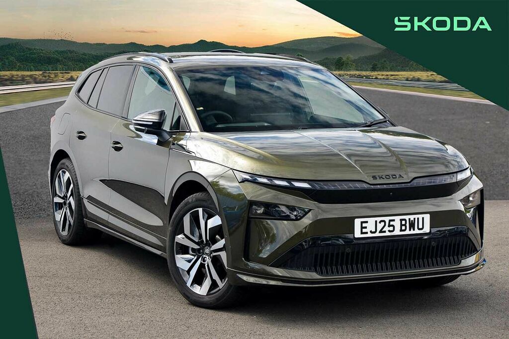 Skoda ENYAQ 210Kw 85X Sportline 82Kwh 4X4 EJ25BWU Green