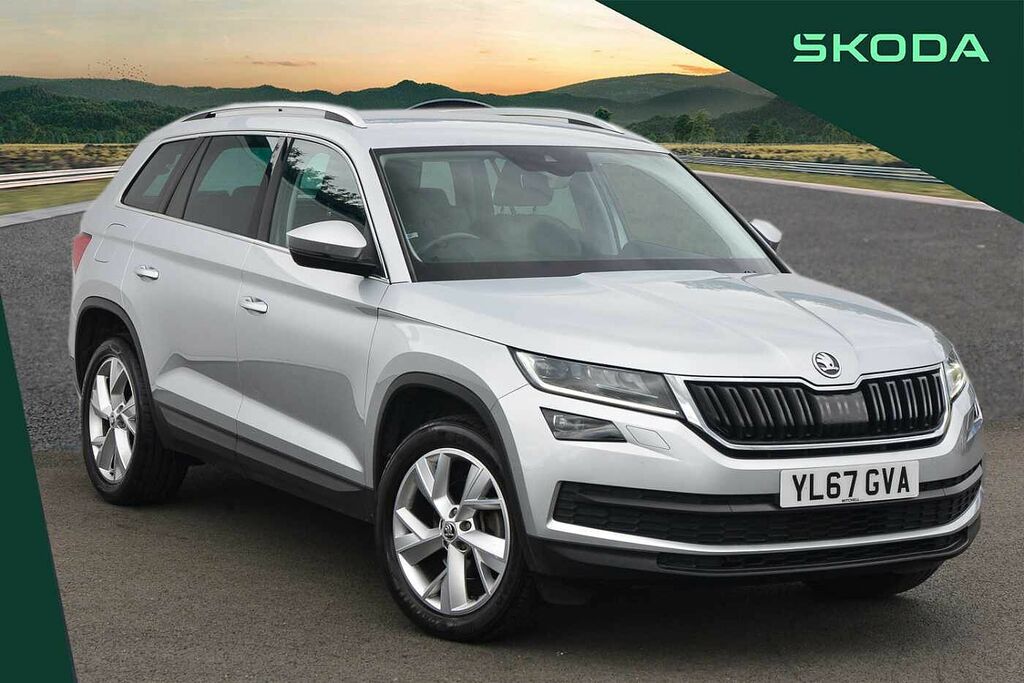 Skoda Kodiaq 2.0 Tdi Edition 4X4 Dsg 7 Seat YL67GVA Silver