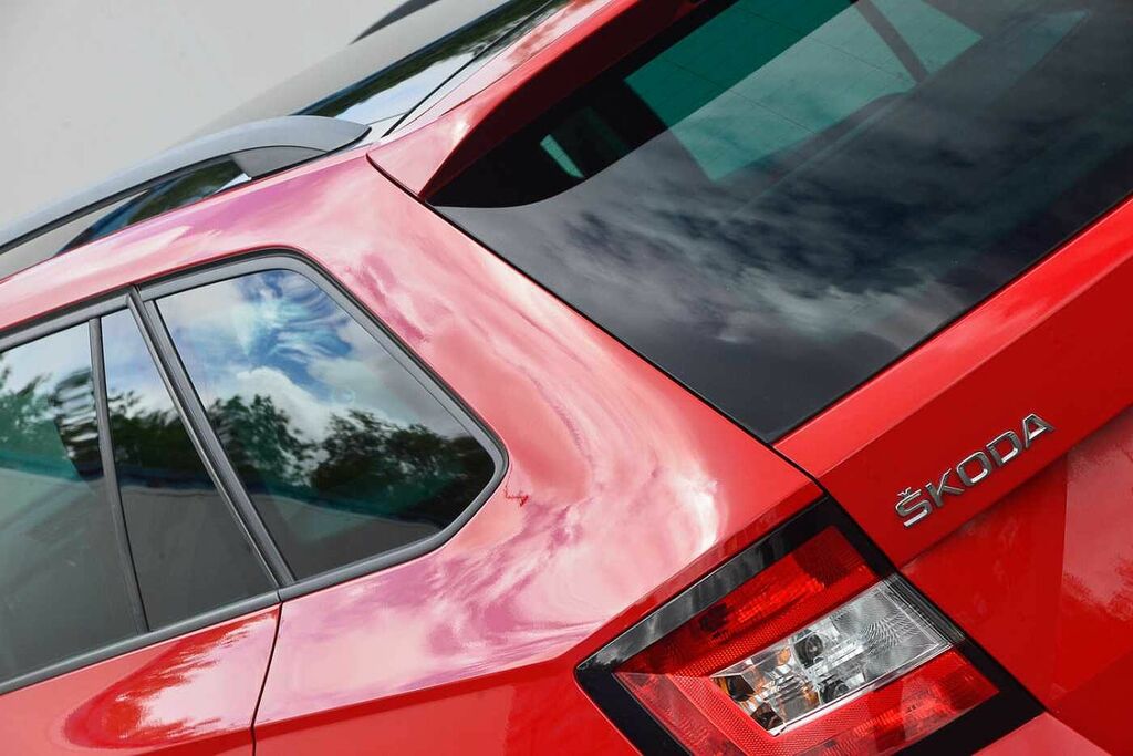 Skoda Fabia 1.4 Se Tdi Dsg Red 1 Owner Red #9